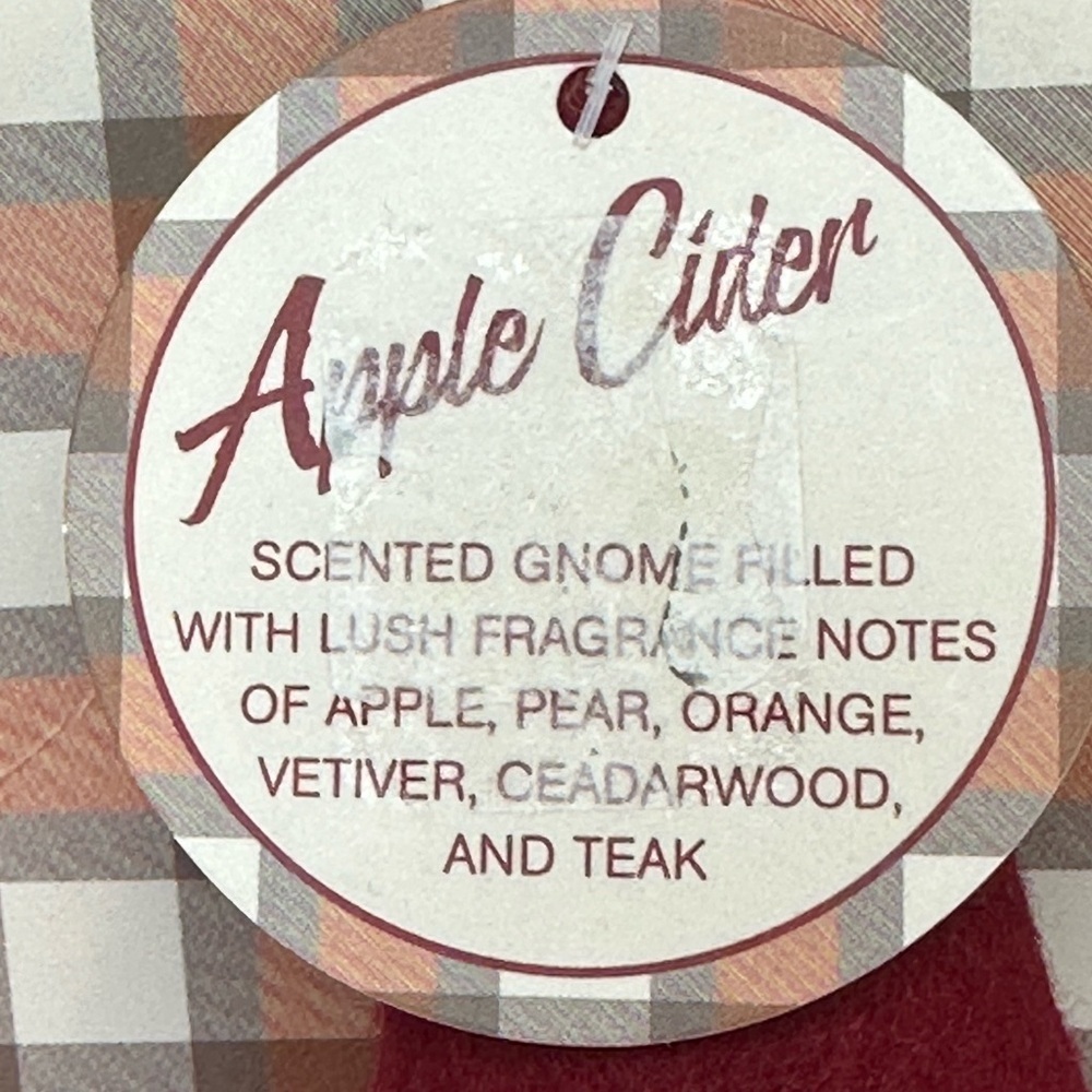 Gnome Pumpkin Fall Pillow and Apple Cider Scented‎ Gnome decoration - Picture 9 of 12